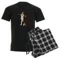 thumbnail image 1 of CafePress - Boston Terrier Men's Dark Pajamas - Men's Dark Loose Fit Cotton Pajama Set, 1 of 7