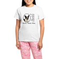 thumbnail image 1 of CafePress - Boston Terrier Mom Pajamas - Women's Short Sleeve Print T-Shirt and Pants Light Cotton Pajama Set, 1 of 7