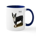 thumbnail image 1 of CafePress - Boston Terrier Mug - 11 oz Ceramic Mug - Novelty Coffee Tea Cup, 1 of 6
