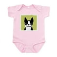 thumbnail image 1 of CafePress - Boston Terrier Smile Infant Bodysuit - Baby Light Bodysuit, Size Newborn - 24 Months, 1 of 4