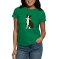 thumbnail image 1 of CafePress - Boston Terrier Women's Classic T Shirt - Women's Traditional Fit Dark T-Shirt, 1 of 4