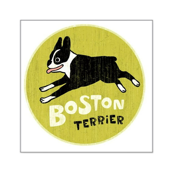 CafePress - Bostonterrierfordrk Square Sticker 3 X 3 - Square Sticker 3" x 3"