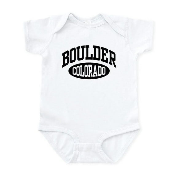 CafePress - Boulder Colorado Infant Bodysuit - Baby Light Bodysuit, Size Newborn - 24 Months