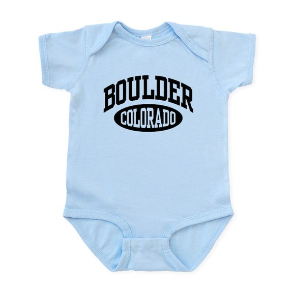 CafePress - Boulder Colorado Infant Bodysuit - Baby Light Bodysuit, Size Newborn - 24 Months