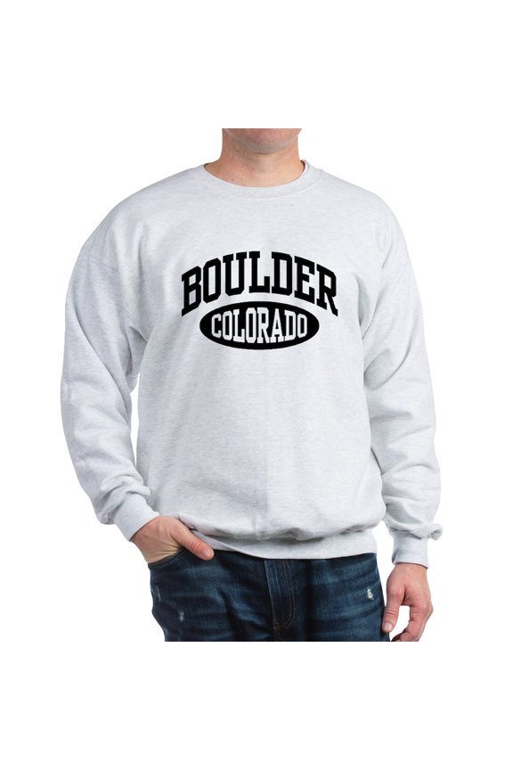 - Boulder Colorado Sweatshirt - Crew Neck Sweatshirt