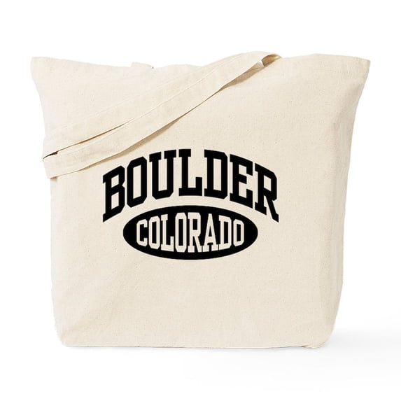 CafePress - Boulder Colorado Tote Bag - Unisex Canvas Tote Bag, Beige, 1-Piece