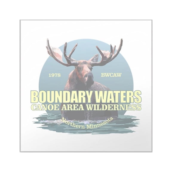 CafePress - Boundary Waters Sticker - Square Sticker 3" x 3"