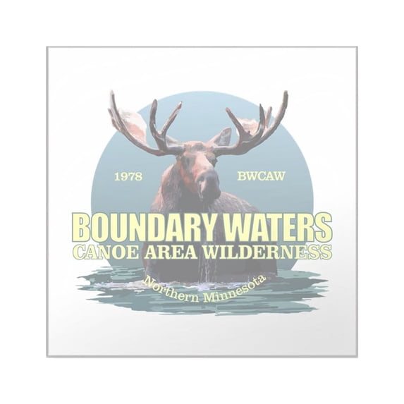 CafePress - Boundary Waters Sticker - Square Sticker 3" x 3"