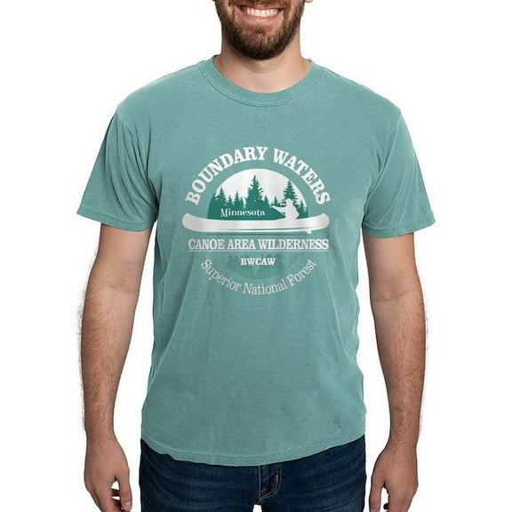 CafePress - Boundary Waters T Shirt - Mens Comfort Colors Shirt