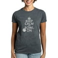 thumbnail image 1 of CafePress - Bowl On T Shirt - Women's Traditional Fit Dark T-Shirt, 1 of 4