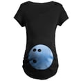 thumbnail image 1 of CafePress - Bowling Ball Maternity Dark T Shirt - Maternity Dark T-Shirt, 1 of 3