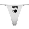 thumbnail image 1 of CafePress - Bowling Champion Classic Thong - Women's Novelty Thong Panties Underwear, 1 of 4