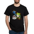 thumbnail image 1 of CafePress - Bowling Frog Dark T Shirt - Men's Classic Graphic Cotton T-Shirt, 1 of 4