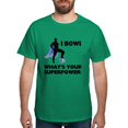 thumbnail image 1 of CafePress - Bowling Superhero Dark T Shirt - Men's Classic Graphic Cotton T-Shirt, 1 of 4