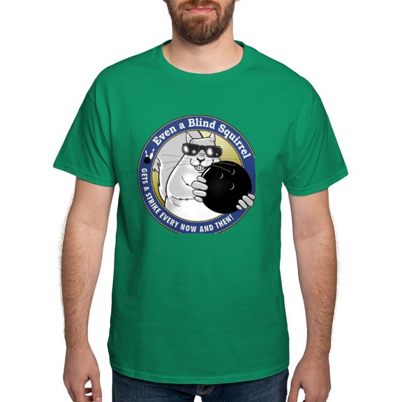 CafePress - Bowlingsquirrel T Shirt - Men's Classic Graphic Cotton T-Shirt