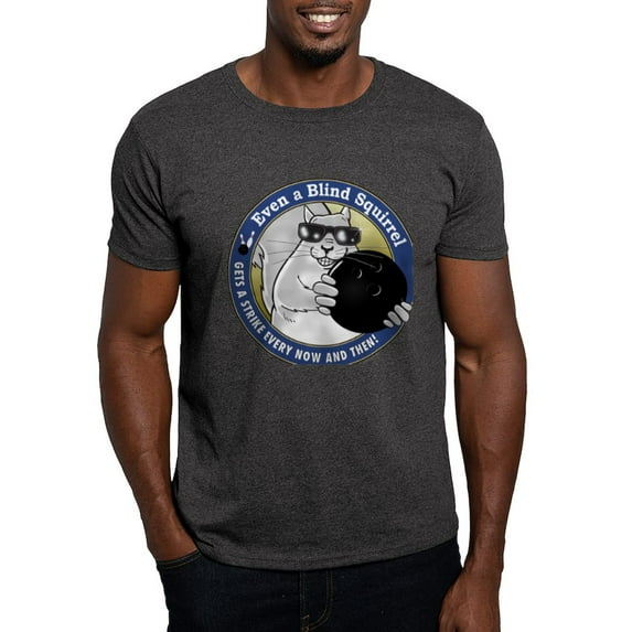 CafePress - Bowlingsquirrel T Shirt - Men's Classic Graphic Cotton T-Shirt