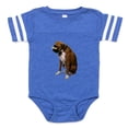 thumbnail image 1 of CafePress - Boxer Bone Photo.Pn... - Cute Infant Baby Football Bodysuit, 1 of 3