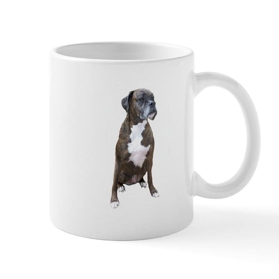 CafePress - Boxer (Brindle2) Mug - 11 oz Ceramic Mug - Novelty Coffee Tea Cup
