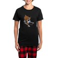 thumbnail image 1 of CafePress - Boxer Lover Women's Dark Pajamas - Women's Short Sleeve Print T-Shirt and Pants Dark Cotton Pajama Set, 1 of 7