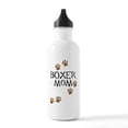 thumbnail image 1 of CafePress - Boxer Mom Stainless Water Bottle 1 - Stainless Steel Water Bottle, Sports Bottle, 1.0L, 1 of 5