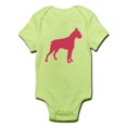 thumbnail image 1 of CafePress - Boxer Silhouette - Baby Light Bodysuit, 1 of 1