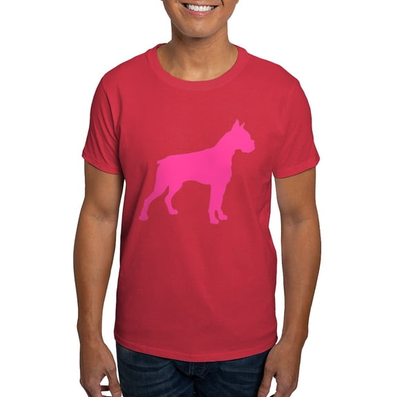 CafePress - Boxer Silhouette Dark T Shirt - Men's Classic Graphic Cotton T-Shirt