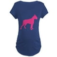 thumbnail image 1 of CafePress - Boxer Silhouette Maternity Dark T Shirt - Maternity Dark T-Shirt, 1 of 3