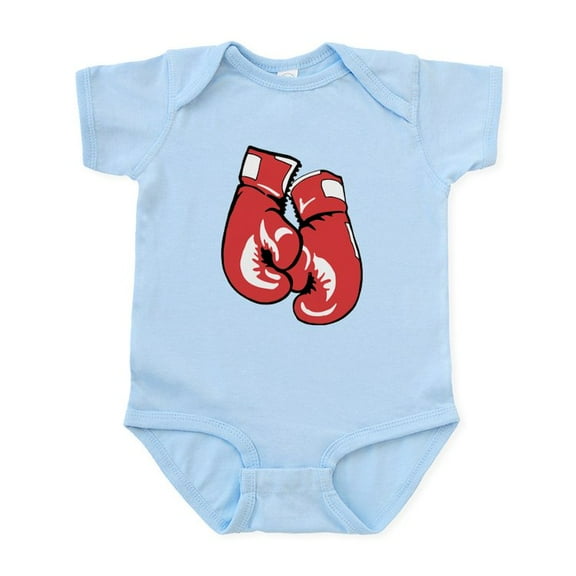 CafePress - Boxing Gloves Infant Bodysuit - Baby Light Bodysuit, Size Newborn - 24 Months