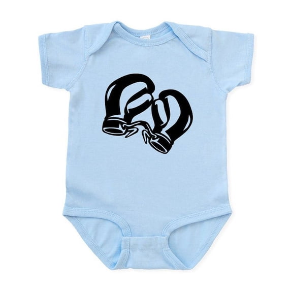 CafePress - Boxing Infant Bodysuit - Baby Light Bodysuit, Size Newborn - 24 Months