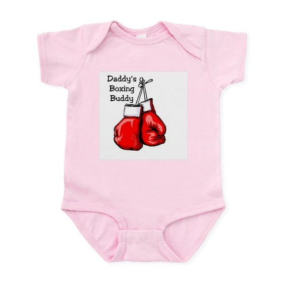 CafePress - Boxing Infant Bodysuit - Baby Light Bodysuit, Size Newborn - 24 Months