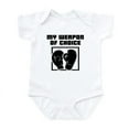 thumbnail image 1 of CafePress - Boxing Weaponofchoice Infant Bodysuit - Baby Light Bodysuit, Size Newborn - 24 Months, 1 of 4