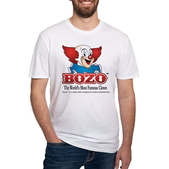 CafePress - Bozo Face T Shirt - Fitted T-Shirt, Vintage Fit Soft Cotton Tee