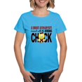 thumbnail image 1 of CafePress - Brain Aneurysm Wrong Chick 1 T Shirt - Women's Traditional Fit Dark T-Shirt, 1 of 4