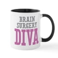 thumbnail image 1 of CafePress - Brain Surgery DIVA Mugs - 11 oz Ceramic Mug - Novelty Coffee Tea Cup, 1 of 4