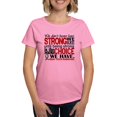 thumbnail image 1 of CafePress - Brain Tumor How Strong We Are T Shirt - Women's Traditional Fit Dark T-Shirt, 1 of 4
