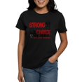 thumbnail image 1 of CafePress - Brain Tumor How Strong We Are T Shirt - Women's Traditional Fit Dark T-Shirt, 1 of 4
