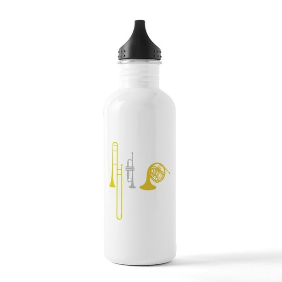 CafePress - Brass Instruments Stainless Water Bottle 1 - Stainless Steel Water Bottle, Sports Bottle, 1.0L