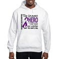 thumbnail image 1 of CafePress - Bravest Hero I Knew Pancreatic Cancer Hooded Sweat - Pullover Hoodie, Hooded Sweatshirt, 1 of 4