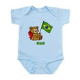 thumbnail image 1 of CafePress - Brazil Teddy Bear Infant Bodysuit - Baby Light Bodysuit, Size Newborn - 24 Months, 1 of 4