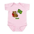 thumbnail image 1 of CafePress - Brazil Teddy Bear Infant Bodysuit - Baby Light Bodysuit, Size Newborn - 24 Months, 1 of 4