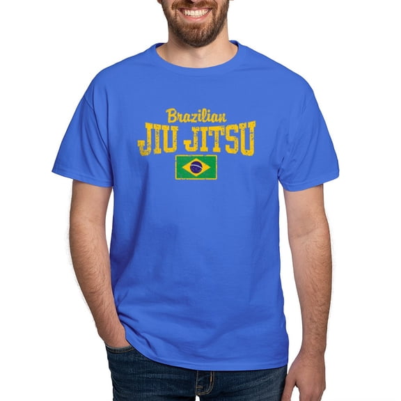 CafePress - Brazilian Jiu Jitsu Dark T Shirt - Men's Classic Graphic Cotton T-Shirt