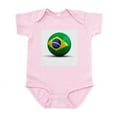thumbnail image 1 of CafePress - Brazilian Soccer Ball Infant Bodysuit - Baby Light Bodysuit, Size Newborn - 24 Months, 1 of 4