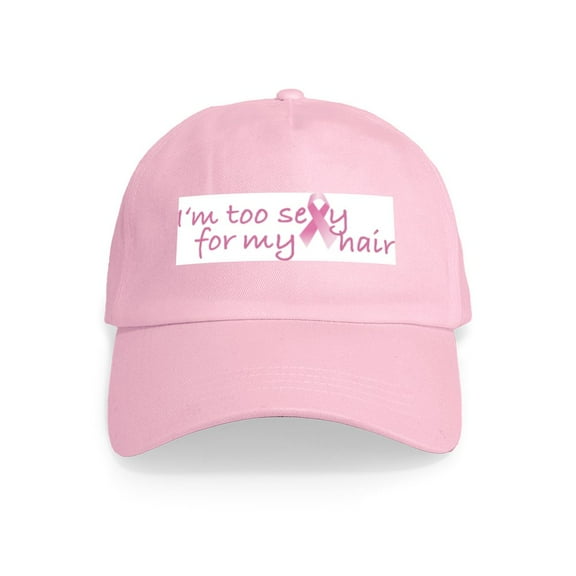 CafePress - Breast Cancer Awareness Cap - Adjustable 100% Brushed Unisex Casual Cotton Baseball Cap, Beige, 1