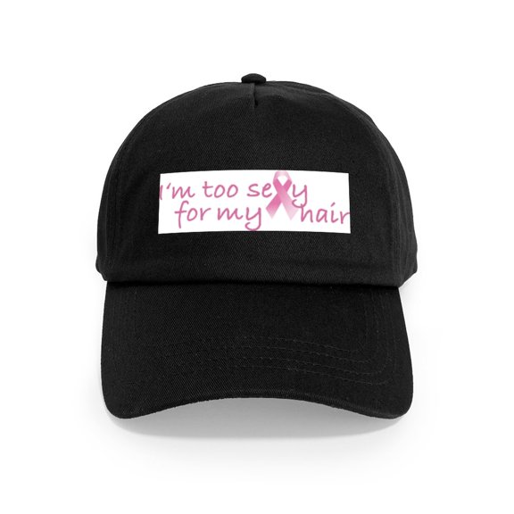 CafePress - Breast Cancer Awareness Cap - Adjustable 100% Brushed Unisex Casual Cotton Baseball Cap, Beige, 1