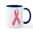 thumbnail image 1 of CafePress - Breast Cancer Awareness Ribbon Mug - 11 oz Ceramic Mug - Novelty Coffee Tea Cup, 1 of 6