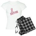 thumbnail image 1 of CafePress - Breast Cancer Survivor Pajamas - Women's Light Pajamas, 1 of 4