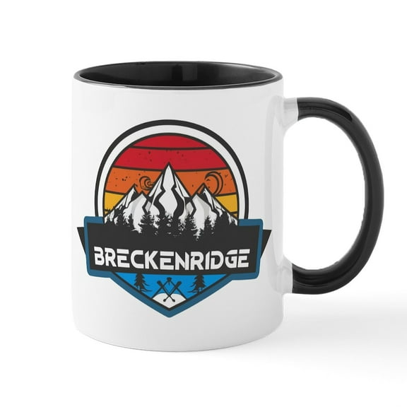 CafePress - Breckenridge Ski Resort Breckenridge Colorado Mugs - 11 oz Ceramic Mug - Novelty Coffee Tea Cup