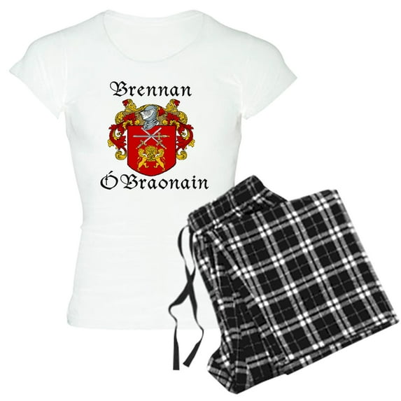CafePress - Brennan In Irish/English Women's Light Pajamas - Women's Short Sleeve Print T-Shirt and Pants Light Cotton Pajama Set