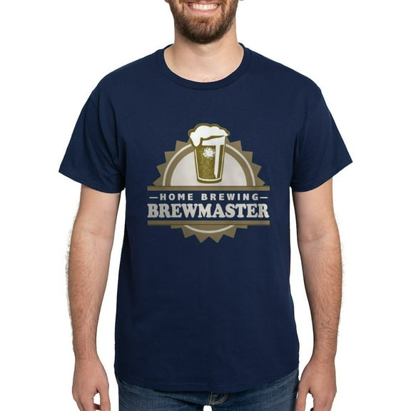 CafePress - Brewmaster Home Beer Brewer T Shirt - Men's Classic Graphic Cotton T-Shirt
