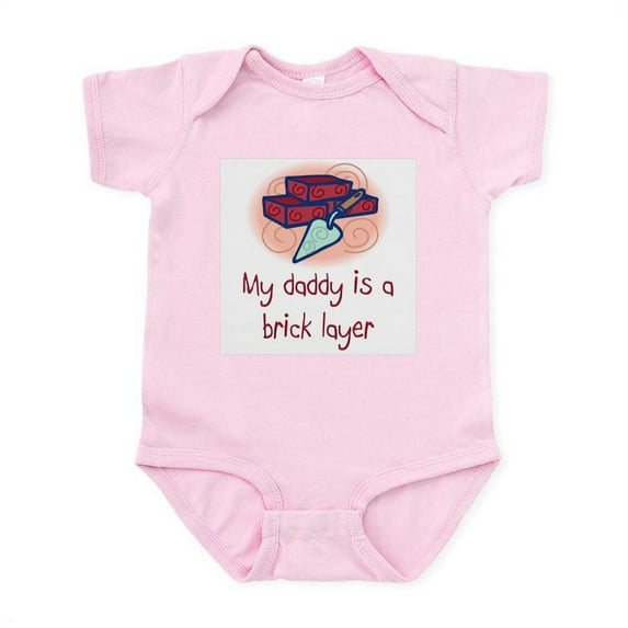 CafePress - Brick Mason Infant Bodysuit - Baby Light Bodysuit, Size Newborn - 24 Months
